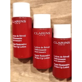 Clarins Paris Super Restorative Wake-Up Lotion 1 fl oz Each.  (5  fl oz Total)