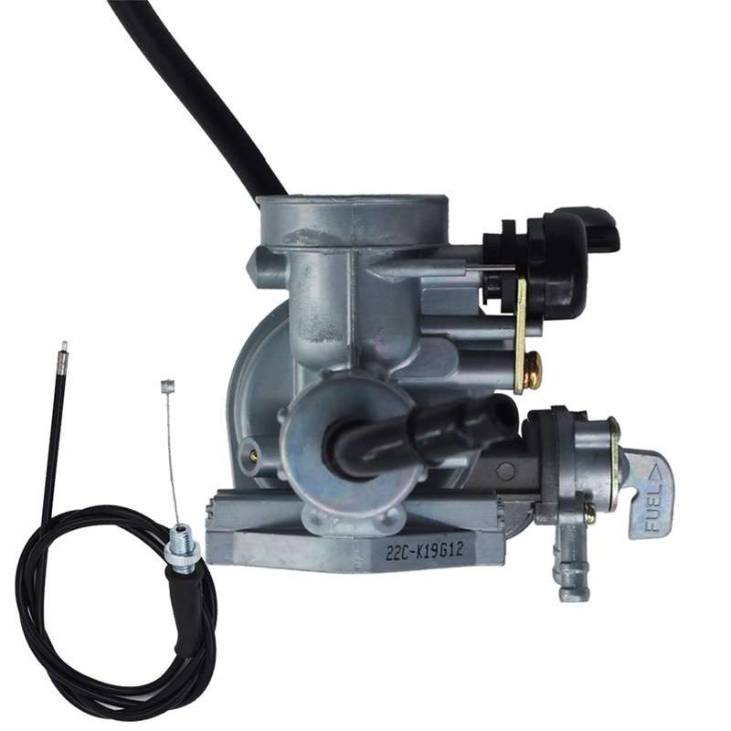 WFLNHB Carburetor Carb with Throttle Cable Replacement for Honda CT90
