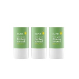 KIMJEONGMOONALOE Cure Rasensloe Water Cooling Sun Stick 23g 3pcs 4124477 FREE / KIMJEONGMOONALOE 큐어 라센스로에 워터 쿨링 선스틱 23g 3개 4124477 FREE