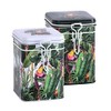 Rainforest Light Square Tea Coffee Caddy 150g