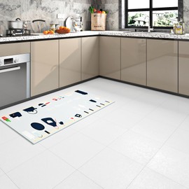 Livelynine White Vinyl Flooring Peel and Stick Floor Tile Waterproof 16-Pack 12x12 Self Adhesive Vinyl Floor Tiles Bathroom Floor Tiles Kitchen Flooring Removable Laminate Flooring Linoleum Sheet