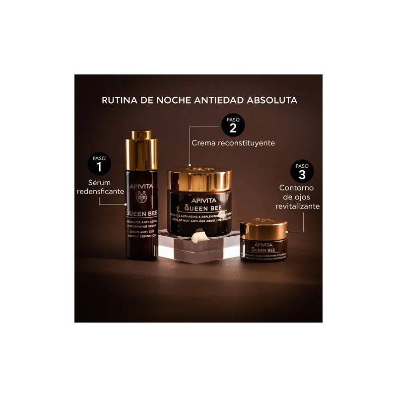 Apivita Queen Bee Crema de noche regeneradora antiedad 50ml