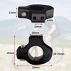 jose2015 2PC Motorcycle Spotlight Mount Bracket,Multifunctional Motorcycle Fog Light Tube