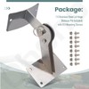 Ohoho Stainless Steel Lid Hinge for Weber Smokey Mountain Grills