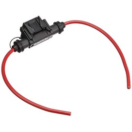 Kijima 304-7067 Motorcycle Parts Fuse Holder, Mini Flat Type, 20A, Splashproof