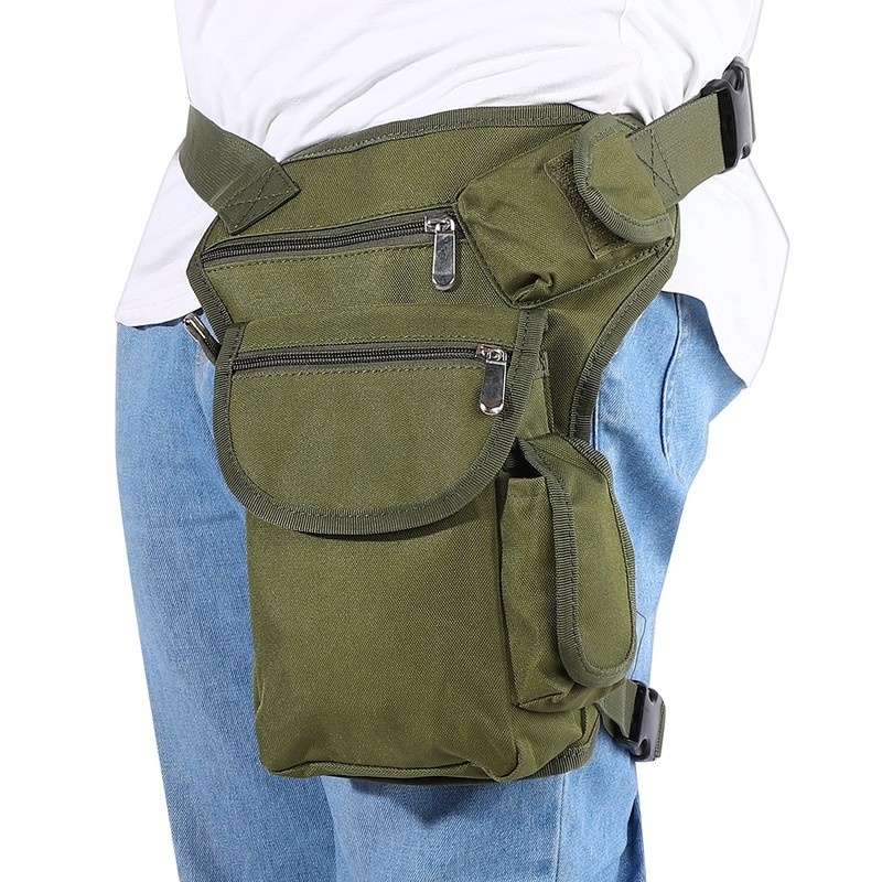 Multi Pockets Drop Waist Leg Bag Military Utility Motorcycle Racing