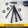 Mywish 20Sets 1/4" x 2-1/2" Lag Bolts, Stainless Steel Heavy