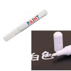 Set of 4 White / White Tyre Markers Waterproof Weatherproof