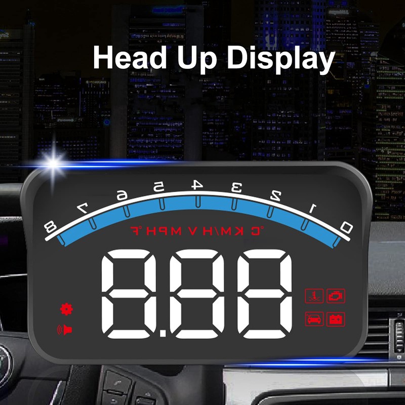 Universal Car Head Up Display High Definition OBD HUD Windscreen