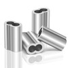 1/8"(3mm) Aluminum Crimping Loop Sleeve, Wire Rope Sleeve, Cable Crimps
