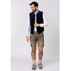 Stockerpoint Men's Vittorio Costume Vest, indigo