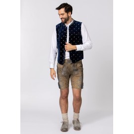 Stockerpoint Men's Vittorio Costume Vest, indigo