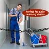 XZEIT 5M x 6mm Chain Link Fence, Plastic Fence Chain,