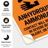 Warning Anhydrous Ammonia Contact Will Result In Severe Burns Injury