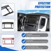 Center Console Panel Trim Cover Compatible with Nissan Titan 2016-2019,