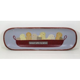 Hangin With My Peeps Decorative Easter Tray CWI