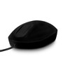 PUREKEYS Disinfectable Hygienic Mouse, Wired - 40265 - Colour: Black