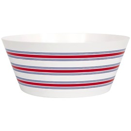 Peppy Patriotic Plastic Serving Bowl - (3.25" x 3.25") 1 Piece - Perfect Serveware for Patriotic Celebrations and Everyday Use
