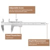 3" Stainless Steel Vernier Pocket Caliper Measuring Tool Jewelry Making