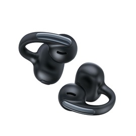 Baseus Bowie MC1 Open Ear Clip-On Earbuds, Adaptive Comfort with Anti-Drop Design, Impactful Sound with Adaptive Bass Boost, Adaptive Noise Cancelling Calls, IP57 Waterproof, 40H Playtime, Lightweight
