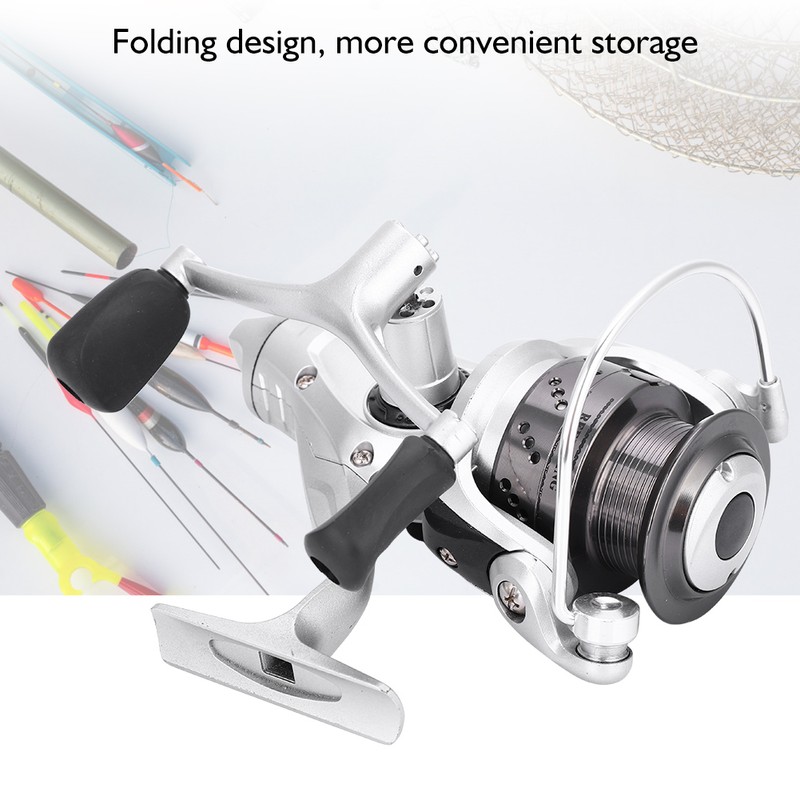 CZR Series Spinning Fishing Reel with Exchangeable Handle Baitcasting for