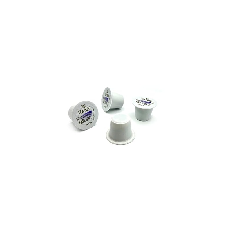 DECAF Earl Grey black tea pods compatible with Nespresso OriginalLine,