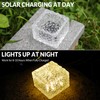 HOFLYW 6 Pack Solar Brick Lights Landscape Path Light Garden