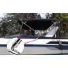 Baieasy Bimini Top Hardware, Deck Side Mounted Quick Release Hinges,
