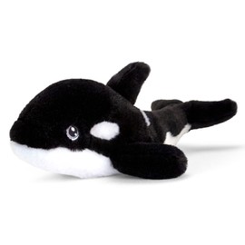 tachi Soft Toy Orca Black White Soft Toy Sword Whale 33 cm Cuddly Toy Whale Soft