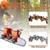 Mtanlo Chainsaw Sharpener, Chainsaw Sharpener for Saw Chain Sharpener, Chain