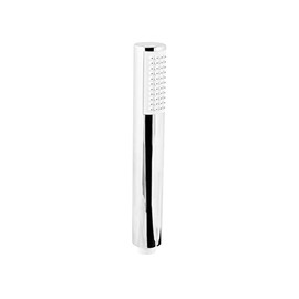 Cornat Alzano TECB3400 Hand Shower Head 60 x 32 mm Head Size Chrome-Plated 1 Jet Type Anti-limescale and Water-Saving Insert / Shower Head for Shower and Bath / Eco Shower Head