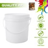AKOLAFE 10 Pack Paint Buckets for Painting 2 Quart Paint