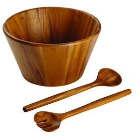 Anolon Pantryware 3-Piece Teak Wood Salad Serving Set