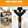 Byttlerom Router Edge Guide for Fixed Base Compact Router (DNP618),