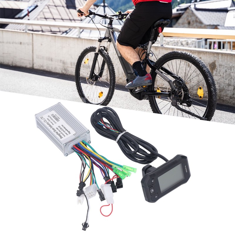 36V 48V 350W Motor Controller LCD Display Panel Electric Brushless