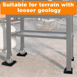 Onslowe 4 Pcs Griddle Leveling Shims Kit for Blackstone, Blackstone Griddle Stand Accessories, Leveling Shims Kit is Suitable for Most Grills