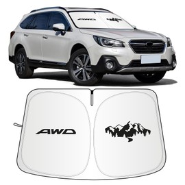for Subaru Outback Sun Shade 2015-2019, Car Front Window Covers Sun Visor Protector, Foldable Blocks UV Rays Windshield Sunshade for Subaru Outback Accessories