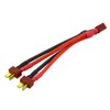 2pcs Deans T Plug Parallel Connector One Female to 2