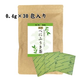 Kagoshima Prefecture Benifu Tea Powder, 0.4 oz (12 g) (30 Packs), Individual Packaging Type, 30 Packets, Powder, Powder, Just Dissolve in Hot Water or Water, Domestically Produced Benifu Catechin,