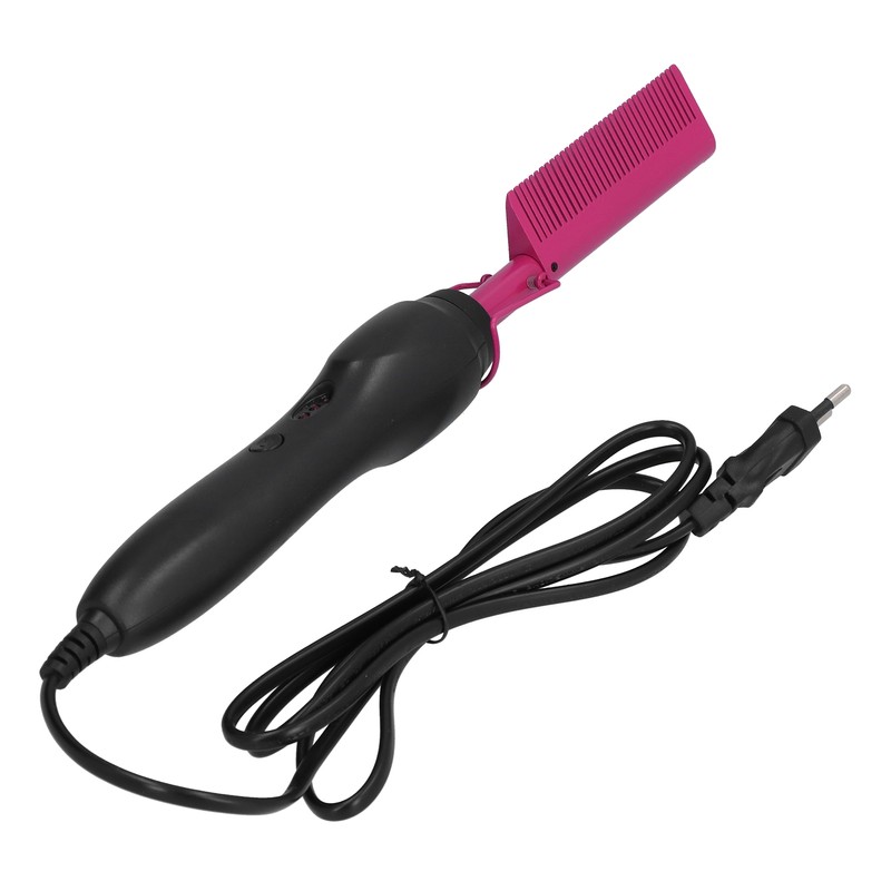 Multifunctional Hair Comb Wet and Dry Hot Heating Curling Straightening