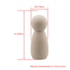 Mxfans 10pieces Painted Art Wooden People Peg Dolls Craft Figurine