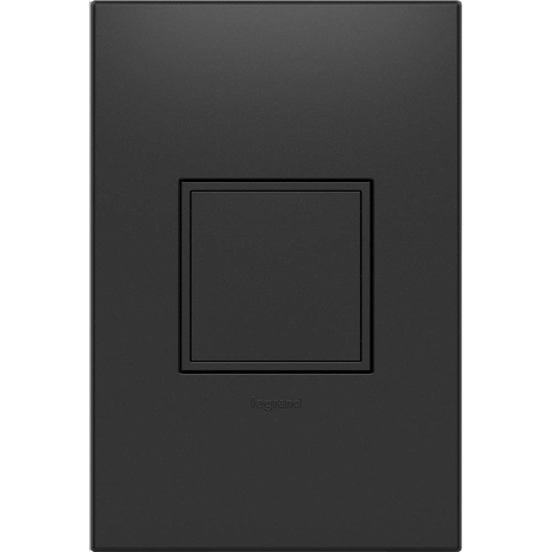 Legrand Adorne 15A 1-Gang Pop-Out Electrical Outlet, Graphite ARPTR151GG2