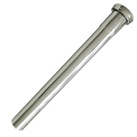Westbrass D421-05 1-1/4" x 12" Slip Joint Extension Tube, Polished Nickel