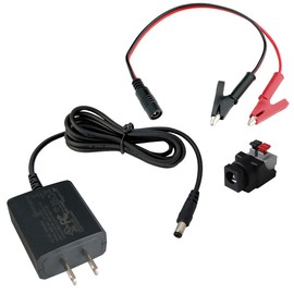 Kaito Denshi AC Adapter PSE Compliant 12V 1A 12W Switching Small Alligator Clip Set Connector Set RoHS