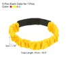 PATIKIL 3 Legged Race Bands Set, 5 Pack Elastic Tie