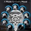 SparkPod 5 Inch 9 Spray Setting Handheld Shower Head -