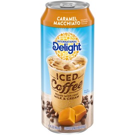 International Delight Iced Coffee, Caramel Macchiato, 15 Fl Oz (Pack of 12)