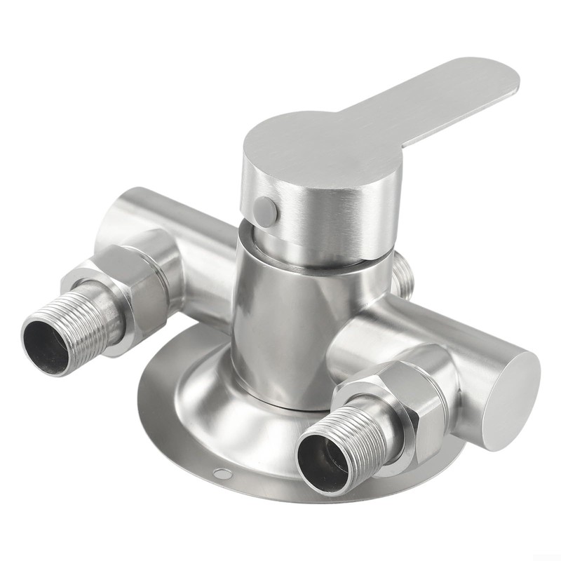 Heavy Duty Stainless Steel Shower Faucet Wall Mounted Water Mixer