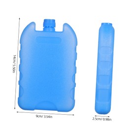 BESPORTBLE 4 Pcs Ice Packs for Coolers Medium Reusable Ice Pack for Lunch Boxes Outdoor Activities Cooling Insulation Easy to Use for Offices and Camping