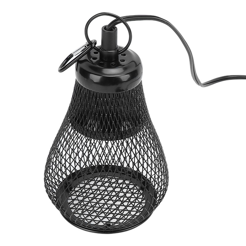 Reptile Heat Lamp Guard Protection Iron Anti Scald Reptile Lampshades